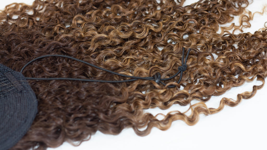 Ombre Root Spiral Curl Drawstring #4/ #27